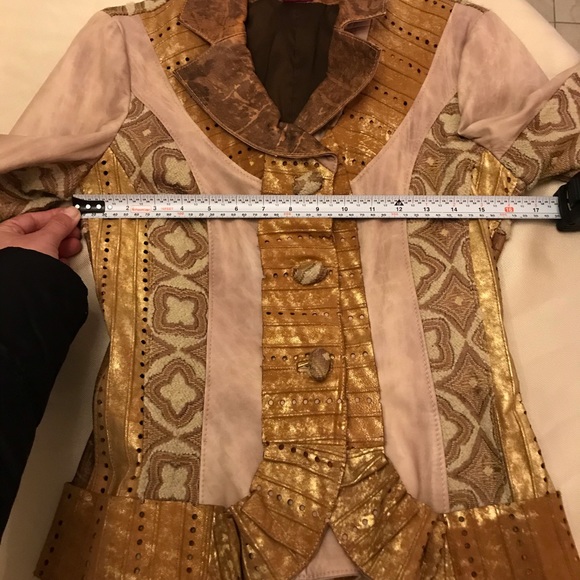 Save The Queen Panel Blazer Women size M - Picture 8 of 9